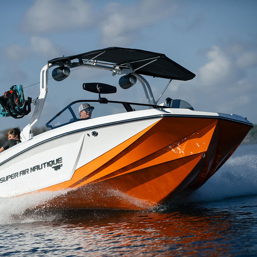 Небольшой катер с внутренним мотором - Super Air GS24 - Nautique Boat Company - с двойной консолью / боурайдер / открытый