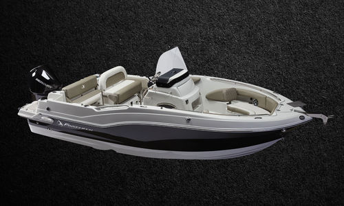 Рыболовно-прогулочный катер c подвесным мотором - 200 CC - Crownline - открытый / с центральной консолью / солнечная ванна