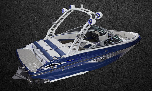 Небольшой катер с внутренним мотором - 220 SS - Crownline - с двойной консолью / боурайдер / открытый