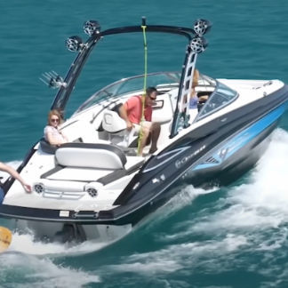 Небольшой катер c подвесным мотором - 250 XSS - Crownline - с двойной консолью / боурайдер / открытый