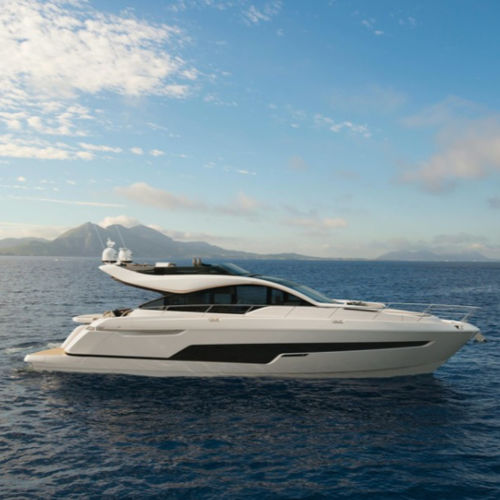 Круизная моторная яхта - Phantom 65 - Fairline - с флайбриджем / 3 каюты / 4 каюты