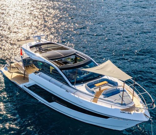 Круизная моторная яхта - Targa 58 GTO - Fairline - открытая / хардтоп / с внутренним мотором