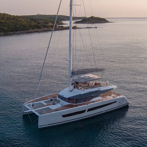Парусная яхта катамаран - Alegria 67 - Fountaine Pajot Catamarans - круизная / 6 кают / с открытым кокпитом