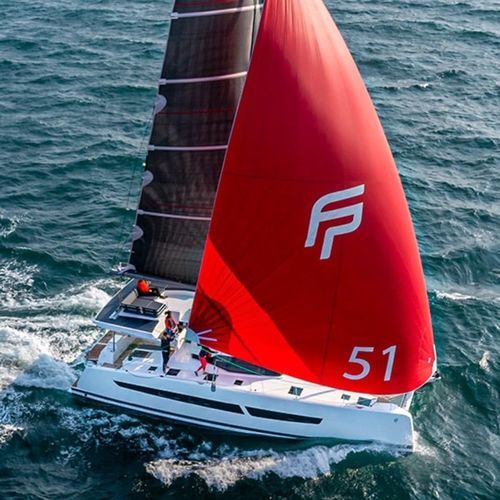 Парусная яхта катамаран - Aura 51 - Fountaine Pajot Catamarans - круизная / 6 кают / с флайбриджем