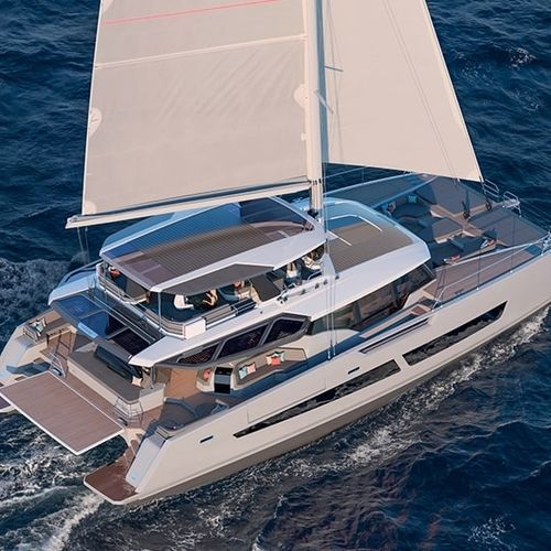 Парусная яхта катамаран - Thíra 80 - Fountaine Pajot Catamarans - круизная / 4 каюты / 6 кают