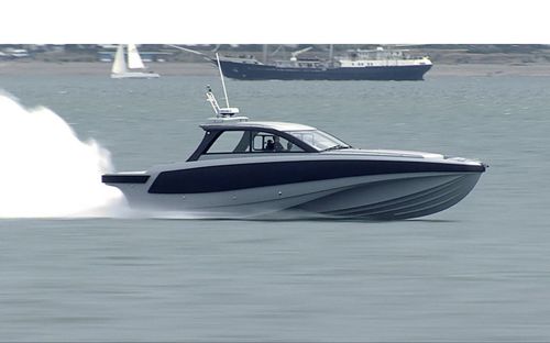 Профессиональный катер катер береговой охраны - BLADERUNNER 45 INTERCEPTOR - ICE MARINE - внутренняя поворотно-откидная колонка / c подвесным мотором / дизельный