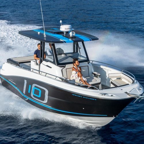 Открытый катер c подвесным мотором - CAP CAMARAT 10.5 CC - Jeanneau - Motorboats - двухмоторный / с центральной консолью / для спортивной рыбалки