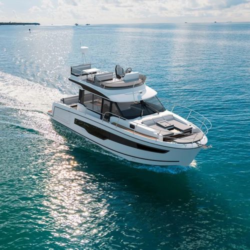 Быстроходный катер c подвесным мотором - MERRY FISHER 1095 FLY SERIE2 - Jeanneau - Motorboats - двухмоторный / с флайбриджем / круизный