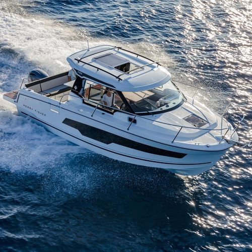 Прогулочный катер с каютой c подвесным мотором - MERRY FISHER 795 - Jeanneau - Motorboats - хардтоп / с закрытым кокпитом / для спортивной рыбалки