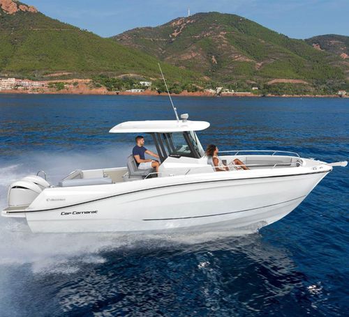 Открытый катер c подвесным мотором - CAP CAMARAT 9.0 CC SERIE2 - Jeanneau - Motorboats - двухмоторный / с центральной консолью / для спортивной рыбалки