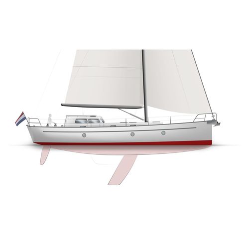 Круизный парусник - BESTEVAER 45ST PURE Godewind - KM Yachtbuilders - из алюминия / одномачтовая яхта