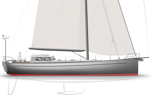 Круизный парусник - BESTEVAER 49ST ZWARTE RAAF - KM Yachtbuilders - 2 каюты / из алюминия / одномачтовая яхта