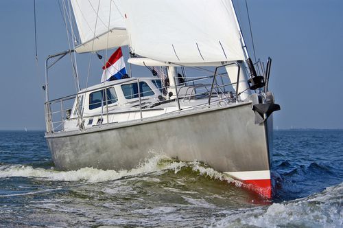 Круизная парусная яхта - Stadtship 56 OESTER - KM Yachtbuilders - 3 каюты / с открытым кокпитом / из алюминия