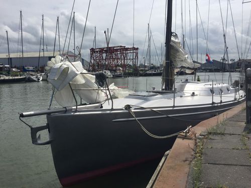 Круизный скоростной парусник - KOOPMANS 37 - KM Yachtbuilders - гоночный / из алюминия / с подъемным килем
