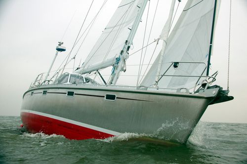 Круизный парусник - Stadtship 47 MOHEA - KM Yachtbuilders - из алюминия / двойной штурвал / по индивидуальному заказу