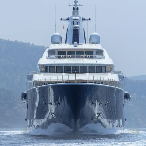 Круизная мега-яхта - ALAIYA - Lurssen Yachts - традиционная / с приподнятой рулевой рубкой / с бассейном