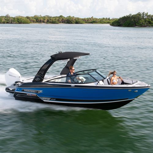 Небольшой катер c подвесным мотором - 235SS - Monterey Boats - с двойной консолью / боурайдер / открытый