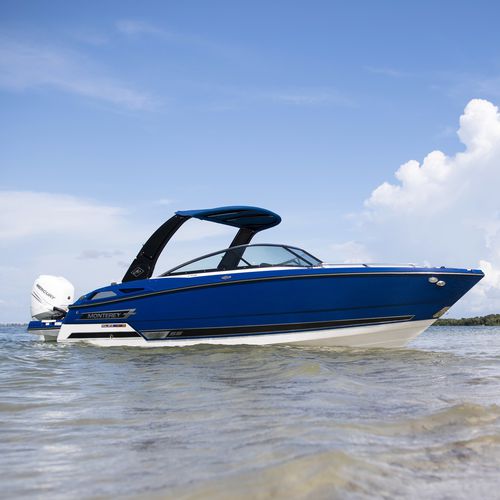 Небольшой катер c подвесным мотором - 275SS - Monterey Boats - с двойной консолью / боурайдер / открытый