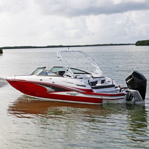 Палубная лодка c подвесным мотором - M-65 - Monterey Boats - с двойной консолью / открытая / боурайдер