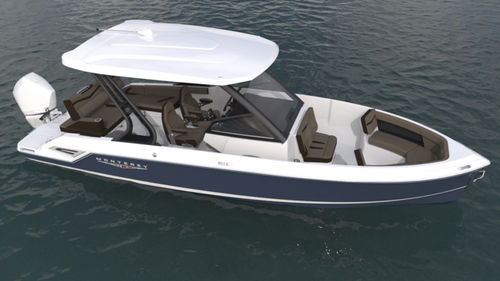 Небольшой катер c подвесным мотором - ELITE 27 OB - Monterey Boats - с двойной консолью / боурайдер / открытый