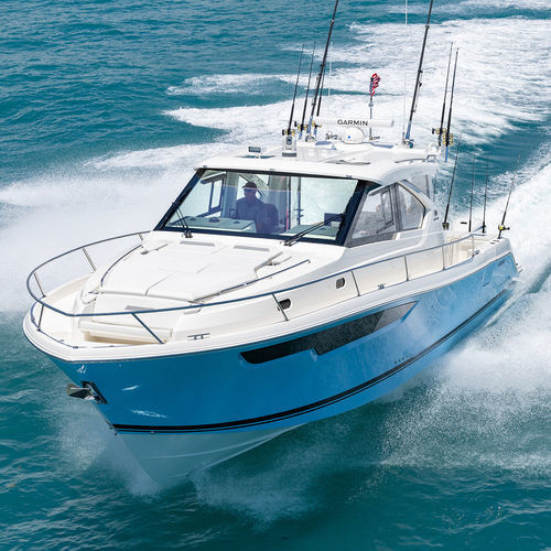 Быстроходный катер c подвесным мотором - OS 445 - Pursuit Boats - трехмоторный / хардтоп / оффшорный