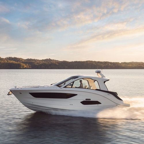 Быстроходный катер с внутренним мотором - SUNDANCER 370 - Sea Ray - двухмоторный / хардтоп / боурайдер