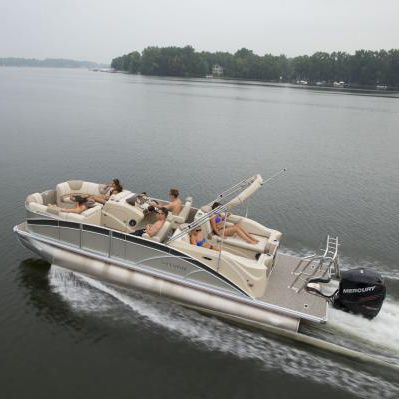 Понтоновый катер c подвесным мотором - S3 Port - Sylvan Pontoons - макс. 13 человек