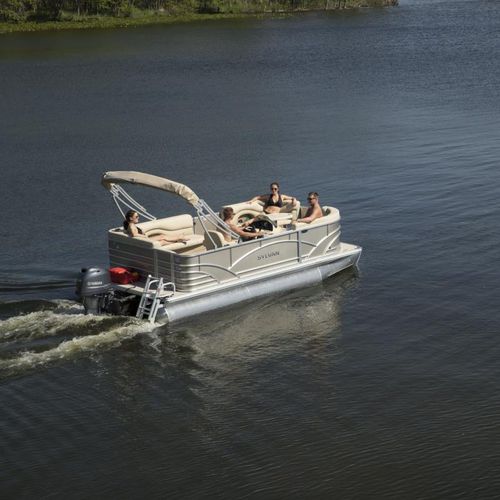 Понтоновый катер c подвесным мотором - 8520 Cruise - Sylvan Pontoons - макс. 10 человек