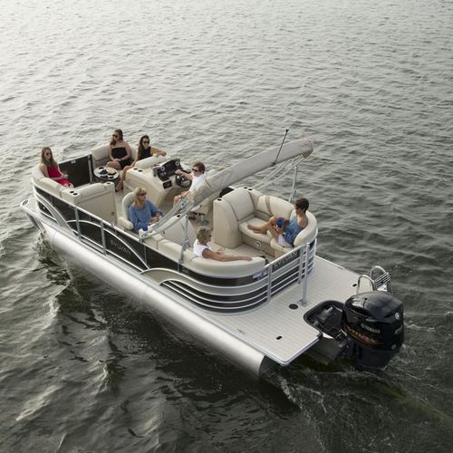Понтоновый катер c подвесным мотором - 8522 Cruise Port LE - Sylvan Pontoons - макс. 12 человек