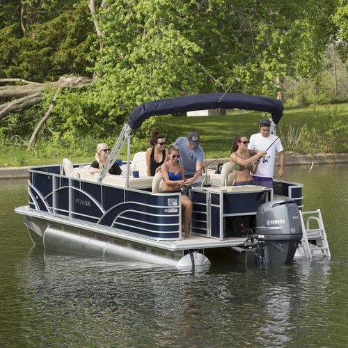 Понтоновый катер c подвесным мотором - 822 Party Fish - Sylvan Pontoons - макс. 12 человек
