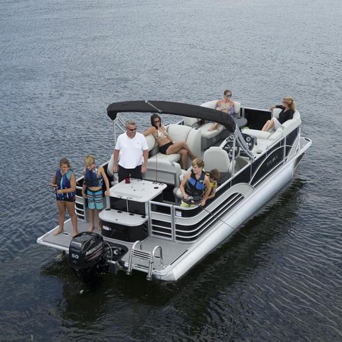 Понтоновый катер c подвесным мотором - 8520 Cruise-n-Fish LE - Sylvan Pontoons - для спортивной рыбалки / макс. 10 человек