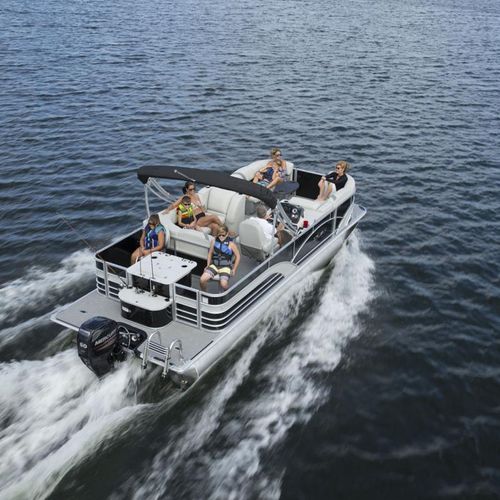 Понтоновый катер c подвесным мотором - 8522 Party Fish LE - Sylvan Pontoons - для спортивной рыбалки / макс. 12 человек