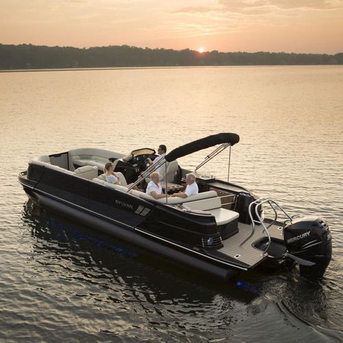Понтоновый катер c подвесным мотором - M3 CRS  - Sylvan Pontoons - макс. 13 человек