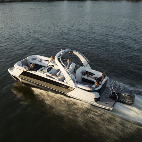 Понтоновый катер c подвесным мотором - M5 CRS DC - Sylvan Pontoons - макс. 14 человек