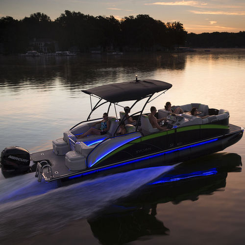 Понтоновый катер c подвесным мотором - S5 Extreme - Sylvan Pontoons - трехтрубный / макс. 14 человек