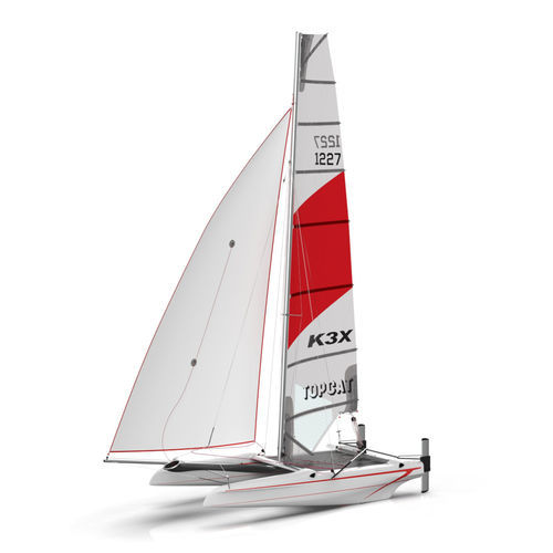 Спортивный катамаран для досуга - K3X - Topcat - для регаты / одиночный / двухместный