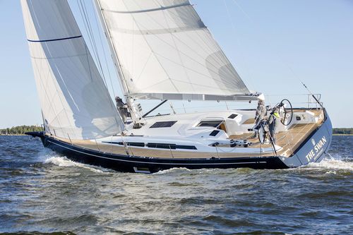 Круизная парусная яхта - 51 - Nautor Swan - гоночная / 3 каюты / с открытым кокпитом