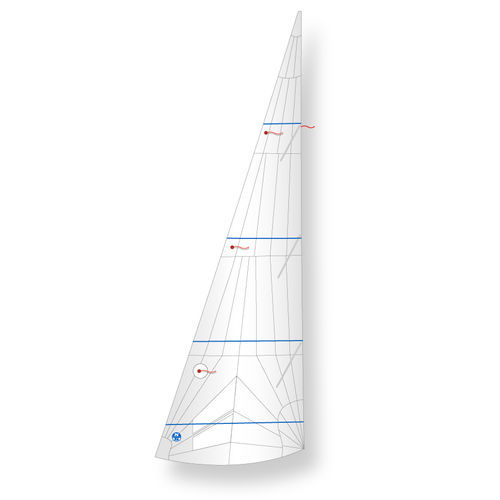 Фок - J-2+ - North Sails Sailmaking - для монотипного парусника / из полиэстера / J70
