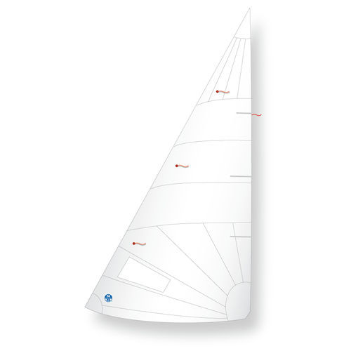 Фок - J-13 - North Sails Sailmaking - для монотипного парусника / из полиэстера / 420