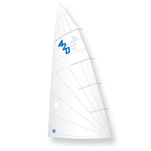 Грот - M-11 - North Sails Sailmaking - для монотипного парусника / из полиэстера / 420