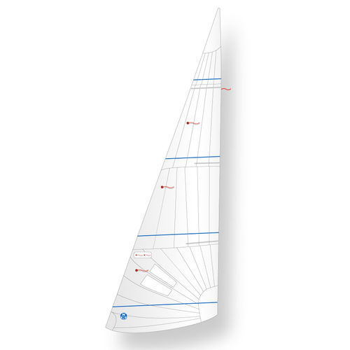 Фок - LM-6R - North Sails Sailmaking - для монотипного парусника / с радиальным кроем / из полиэстера