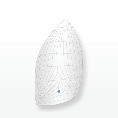 Генакер - G2  - North Sails Sailmaking - асимметричный спинакер / для гоночной яхты / из полиэстера