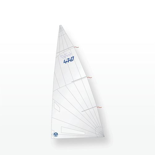 Грот - N15-L5 - North Sails Sailmaking - для гоночной яхты / с горизонтальным кроем / из полиэстера