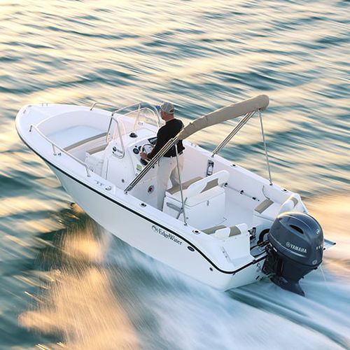 Открытый катер c подвесным мотором - 170 CC - EdgeWater Power Boats - с центральной консолью / для спортивной рыбалки / макс. 6 человек