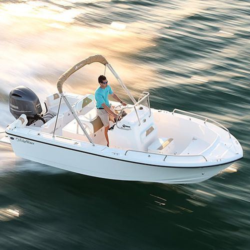 Открытый катер c подвесным мотором - 188 CC - EdgeWater Power Boats - с центральной консолью / для спортивной рыбалки / макс. 7 человек