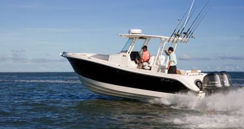 Открытый катер c подвесным мотором - 280 CC - EdgeWater Power Boats - двухмоторный / с центральной консолью / для спортивной рыбалки