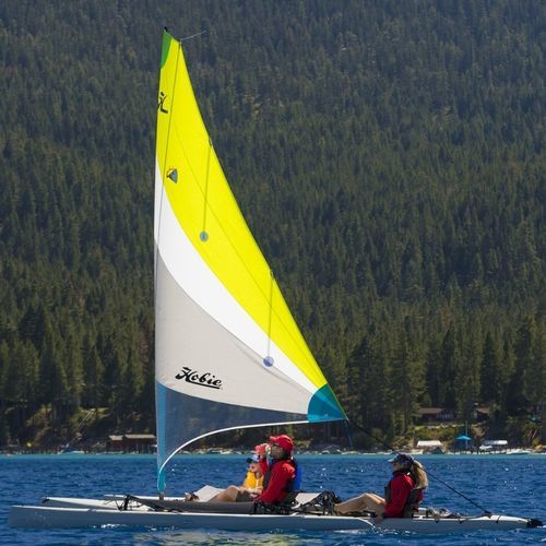 Каяк с верхней посадкой - MIRAGE ISLAND - Hobie Cat USA - для рыбной ловли / морской / для взрослых