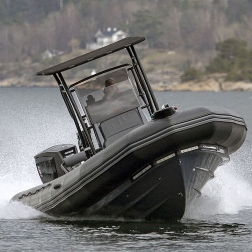 Надувная лодка c подвесным мотором - PRO 850 - ZODIAC - двухмоторная / RIB / с центральной консолью