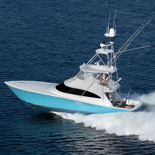 Круизная моторная яхта - 58 C - Viking Yachts - высокоэффективная / для спортивной рыбалки / раздвижная