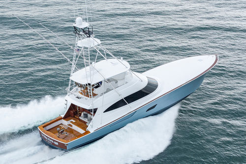 Моторная яхта для спортивной рыбалки - 82 C - Viking Yachts - круизная / с флайбриджем